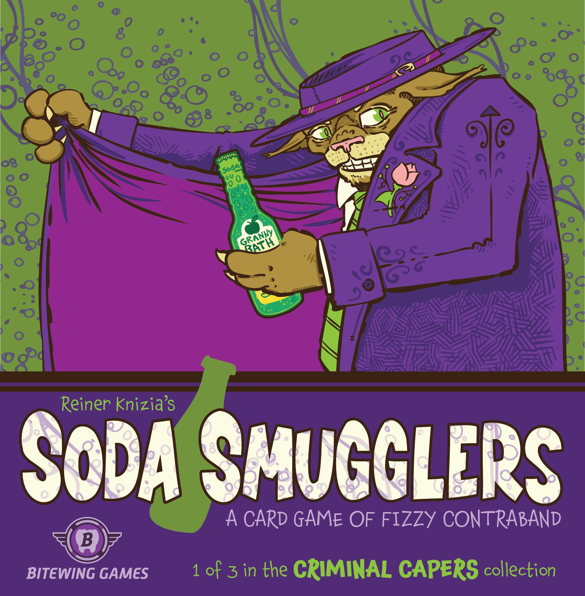 Soda Smugglers, English Board Game
